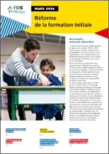 Fichier : Réforme de la formation initiale