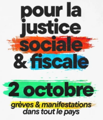 Article : Grève et manifestations le 2 octobre !
