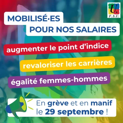 Article : Fonction publique en grève le 29 septembre !